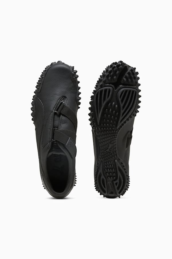 Mostro Leather Sneakers Unisex, PUMA Black, extralarge