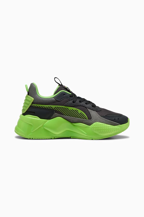 PUMA x TMNT RS-X Sneakers Youth, PUMA Black-Leafy Green, extralarge