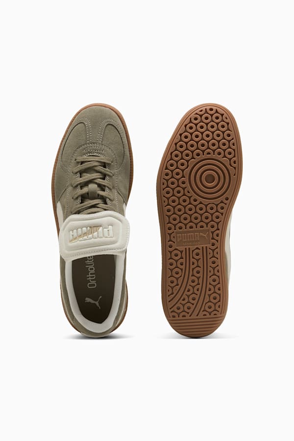 Palermo PREMIUM Suede Sneakers Unisex, Velvet Moss-Warm White, extralarge-GBR