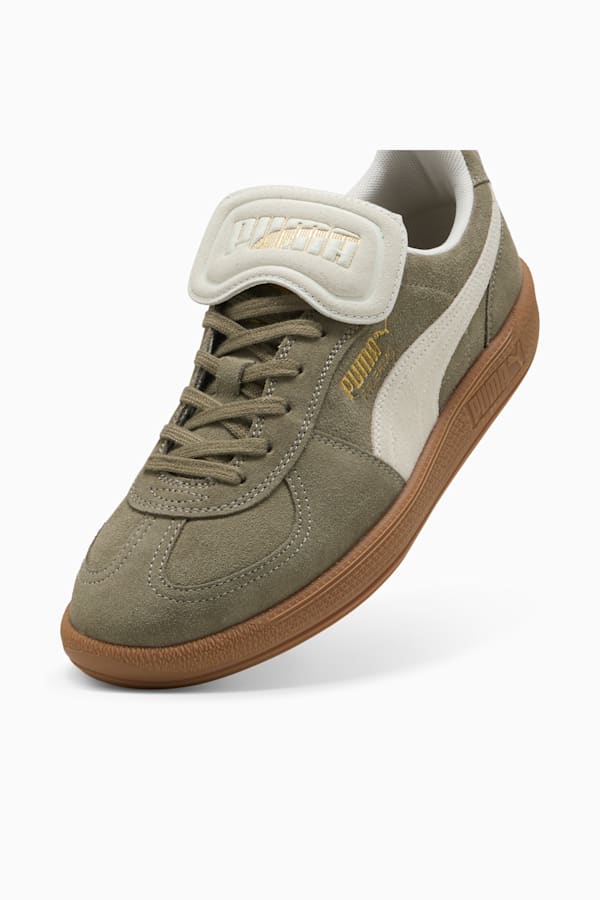 Palermo PREMIUM Suede Sneakers Unisex, Velvet Moss-Warm White, extralarge-GBR