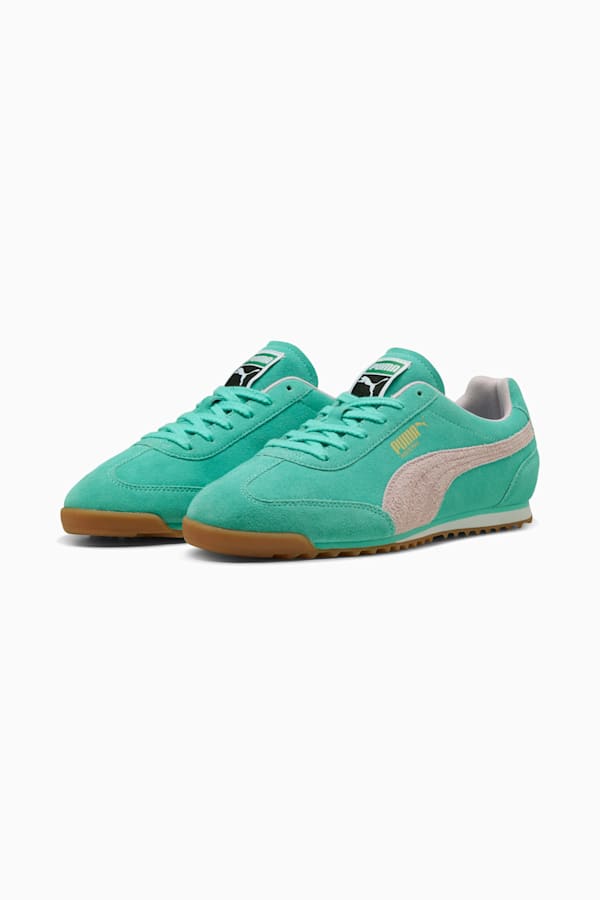 Arizona Suede Sneakers, Aquatic-Rose Mauve, extralarge