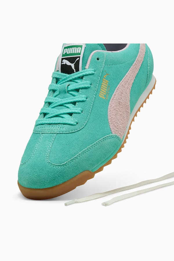 Arizona Suede Sneakers, Aquatic-Rose Mauve, extralarge