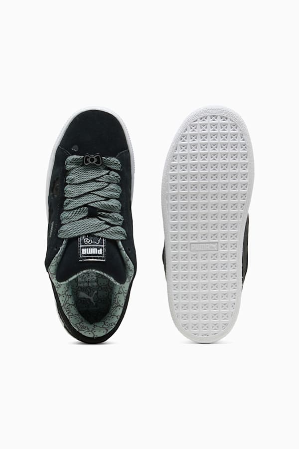 PUMA x HELLO KITTY AND FRIENDS Suede XL Sneakers Women, PUMA Black-Light Moss, extralarge-GBR