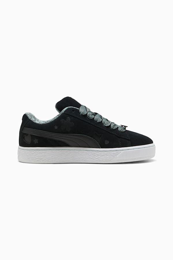 PUMA x HELLO KITTY AND FRIENDS Suede XL Sneakers Women, PUMA Black-Light Moss, extralarge-GBR