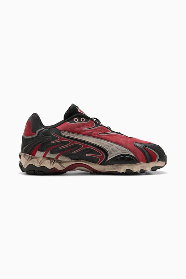 PUMA x A$AP ROCKY Inhale Distressed Sneakers Unisex, PUMA Black-Pop Red, extralarge