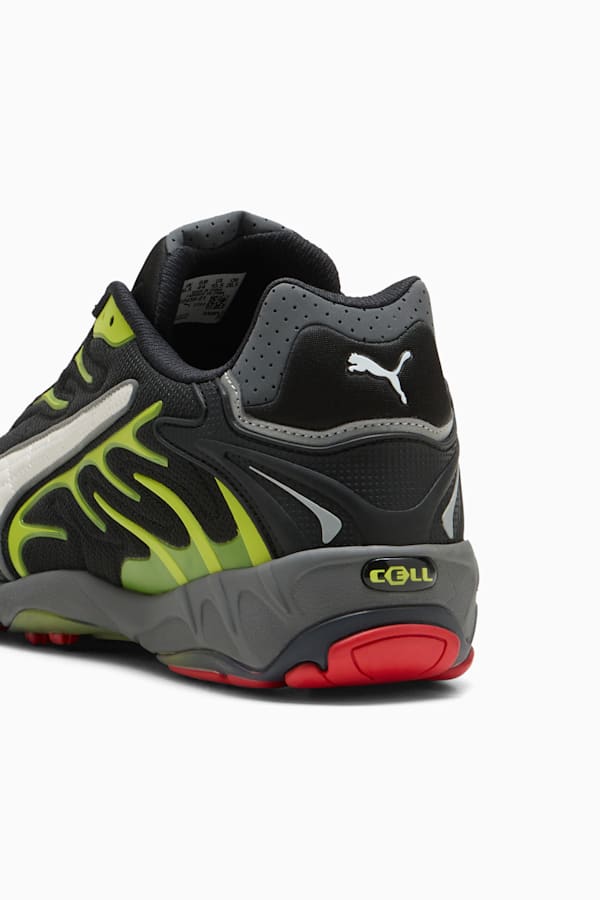 A$AP ROCKY x PUMA Inhale Mesh Sneakers, PUMA Black-Warm White-Lime Pow, extralarge