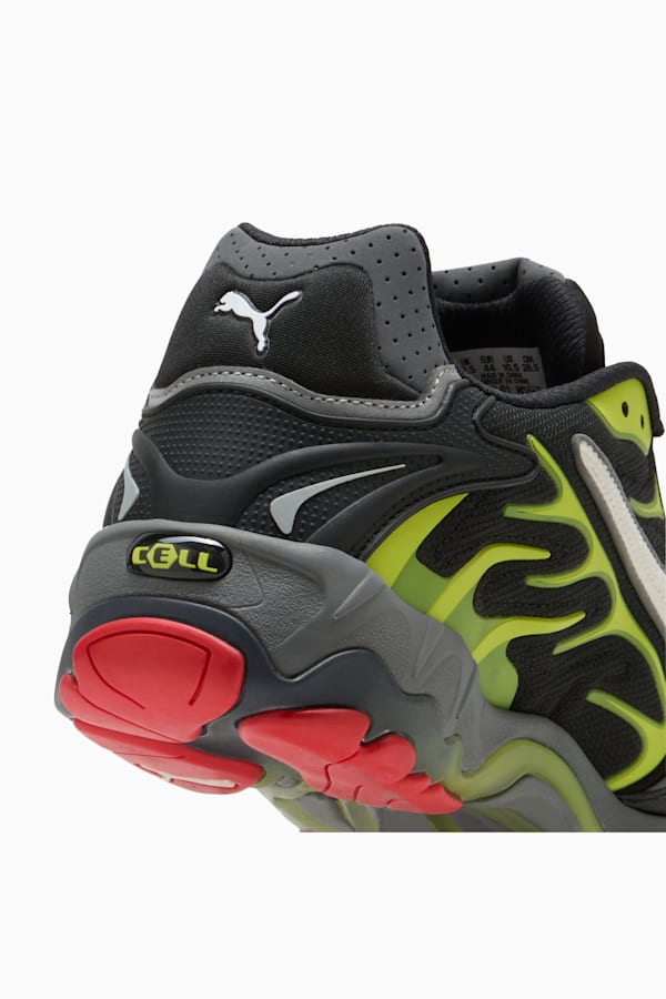 A$AP ROCKY x PUMA Inhale Mesh Sneakers, PUMA Black-Warm White-Lime Pow, extralarge