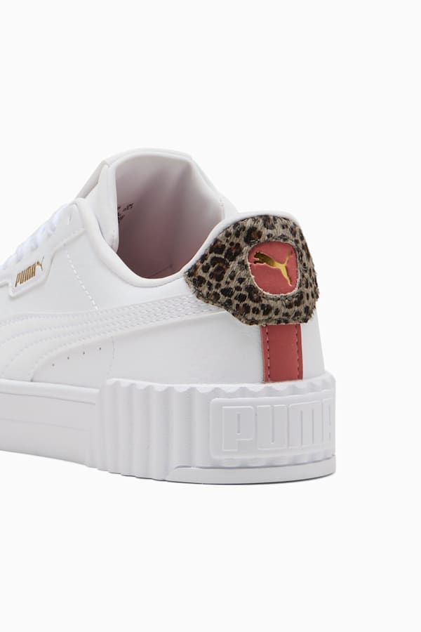 Carina 3.0 Animal Flair Sneakers Women, PUMA White-PUMA Gold, extralarge-GBR