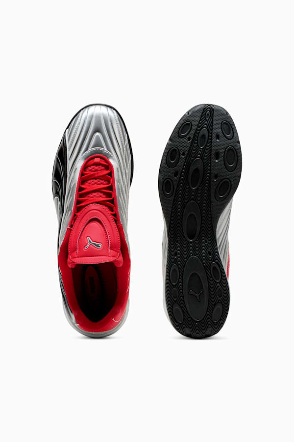 V-S2 Goalgetter Sneakers Unisex, PUMA Silver-For All Time Red, extralarge-GBR