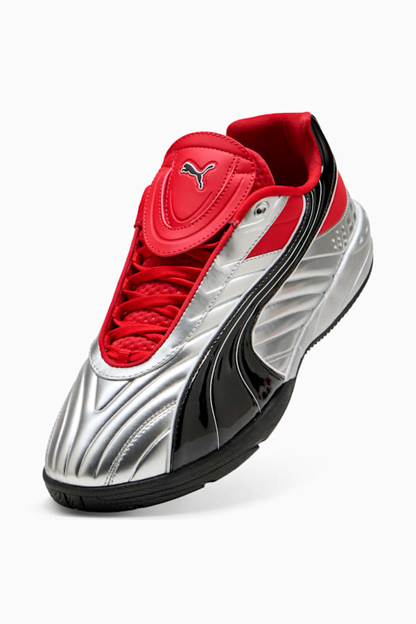 V-S2 Goalgetter Sneakers Unisex, PUMA Silver-For All Time Red, extralarge-GBR