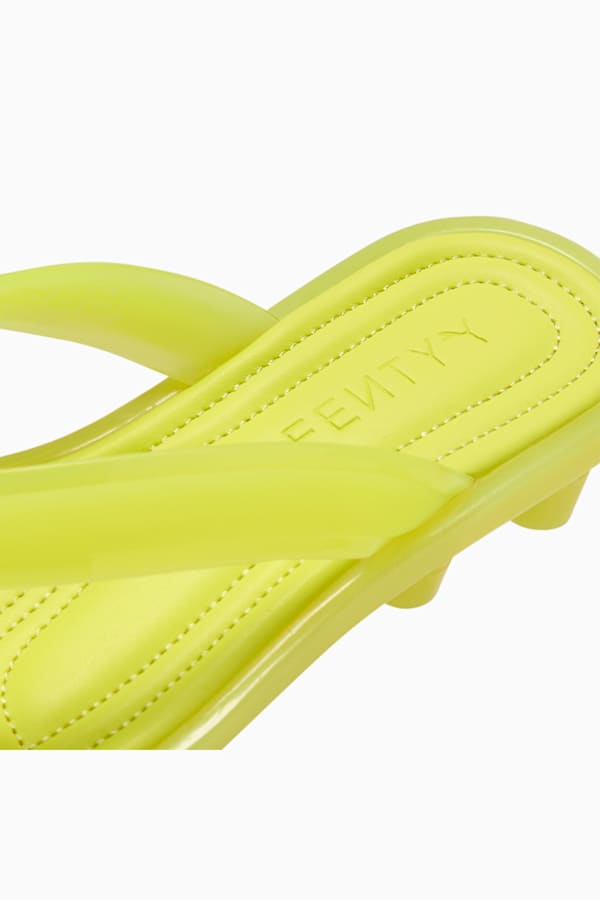 FENTY x PUMA Cat Cleat Jelly Shoes Women, Lime Sheen, extralarge-GBR