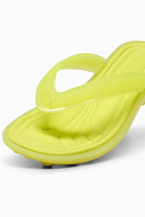 FENTY x PUMA Cat Cleat Jelly Shoes Women, Lime Sheen, extralarge-GBR