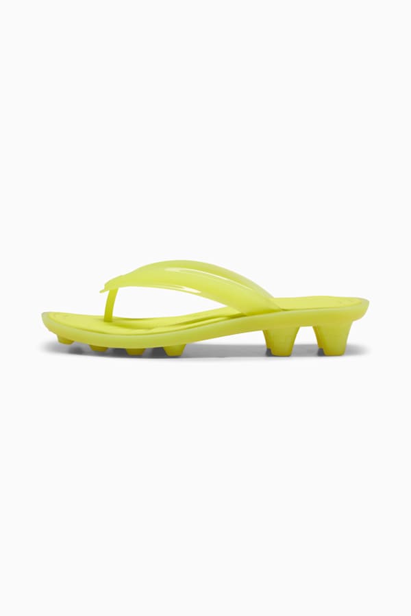 FENTY x PUMA Cat Cleat Jelly Shoes Women, Lime Sheen, extralarge-GBR