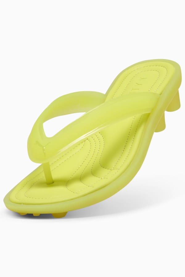 FENTY x PUMA Cat Cleat Jelly Shoes Women, Lime Sheen, extralarge-GBR
