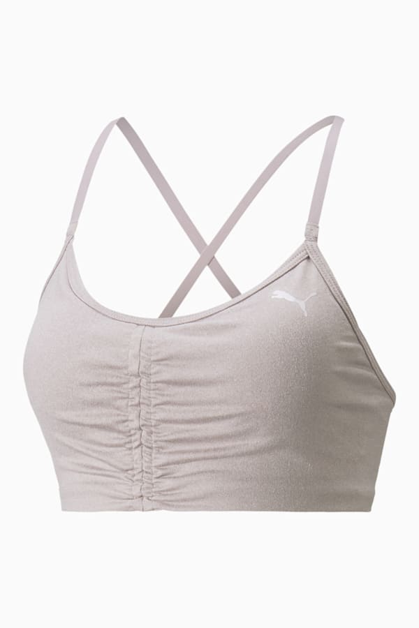 Low Impact Studio Training Bra, Quail Heather, extralarge