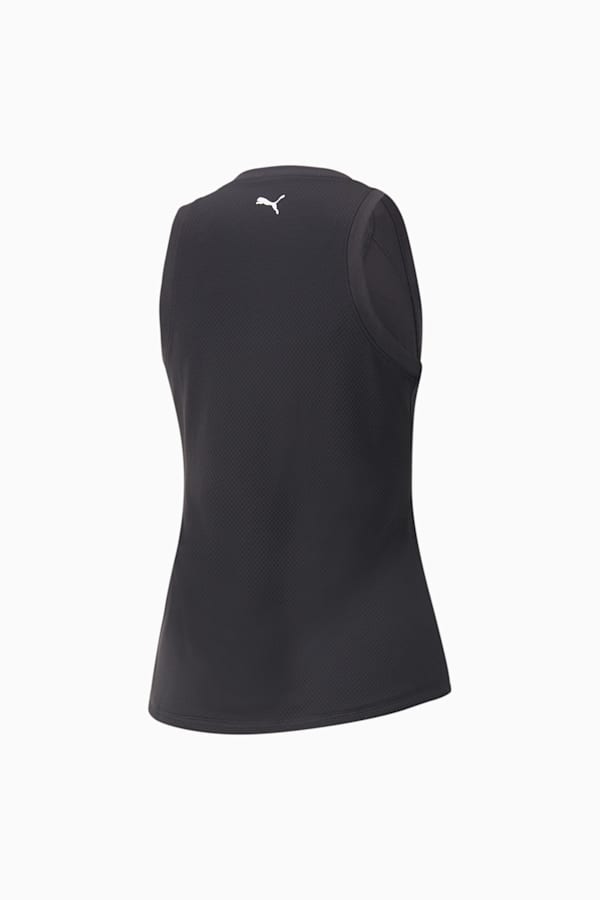 Fit Logo Training Tank Top Women, Puma Black, extralarge