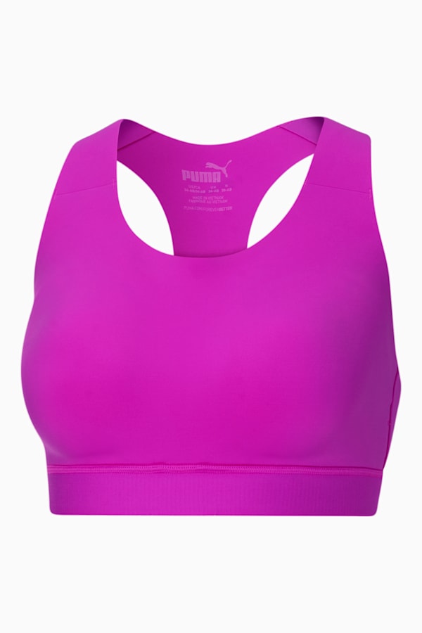 High-Impact Elite Women's Training Bra, Deep Orchid, extralarge