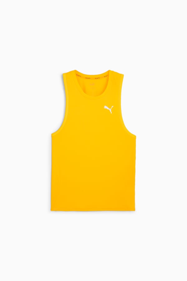 RUN FAVOURITE Running Tank Top Men, Sun Stream, extralarge