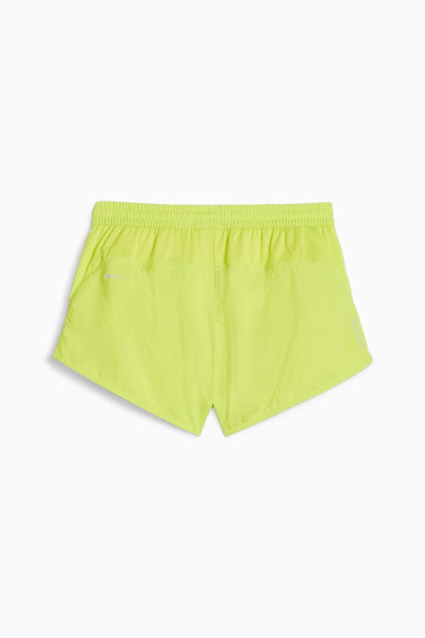 Run Favourite Velocity 3'' Running Shorts Women, Lime Pow, extralarge
