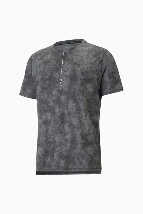 Studio Yogini Lite Printed Training Tee Men, PUMA Black, extralarge