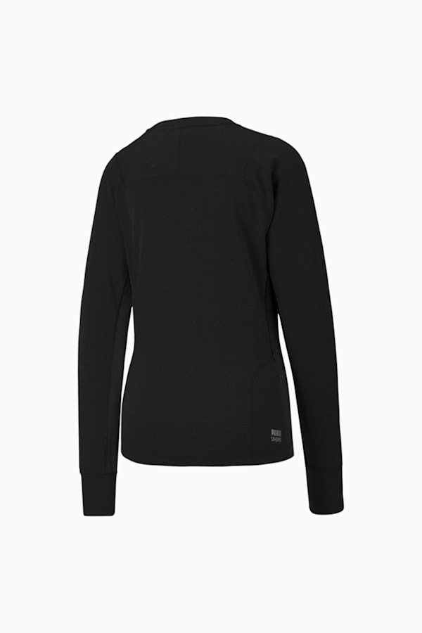 SEASONS rainCELL Long Sleeve Trail Running Top Women, PUMA Black, extralarge