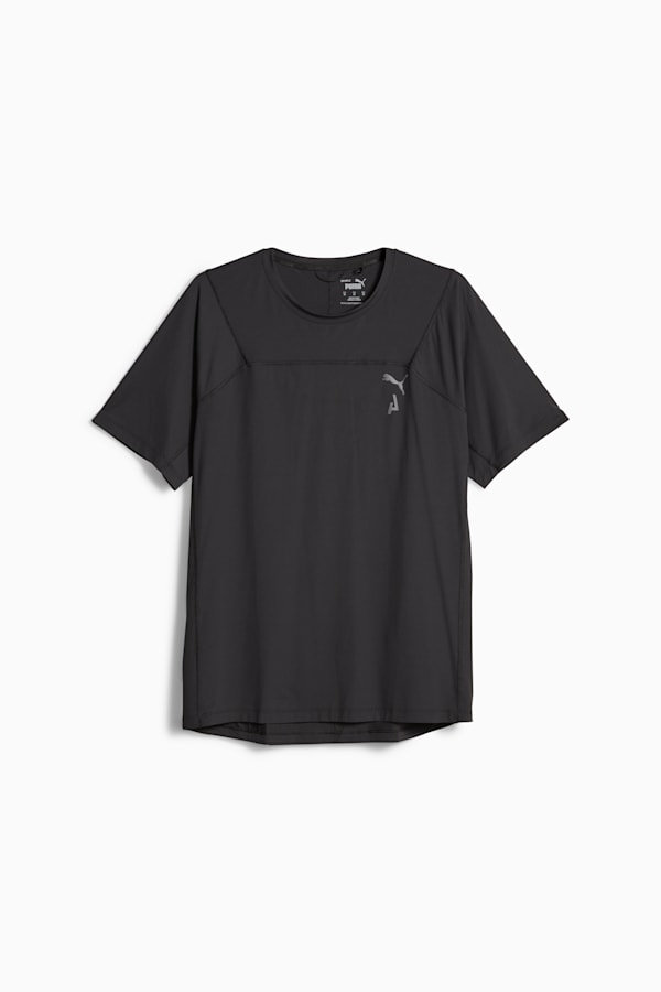 SEASONS coolCELL Men's Trail Running Tee, PUMA Black-PUMA Black, extralarge