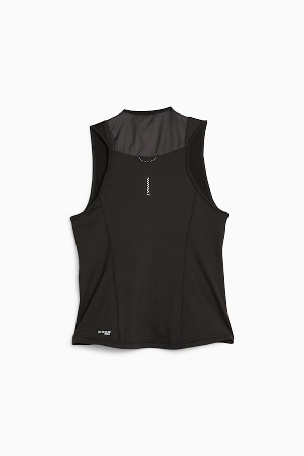 RUN CLOUDSPUN WRMLBL Padded Running Vest Women, PUMA Black, extralarge