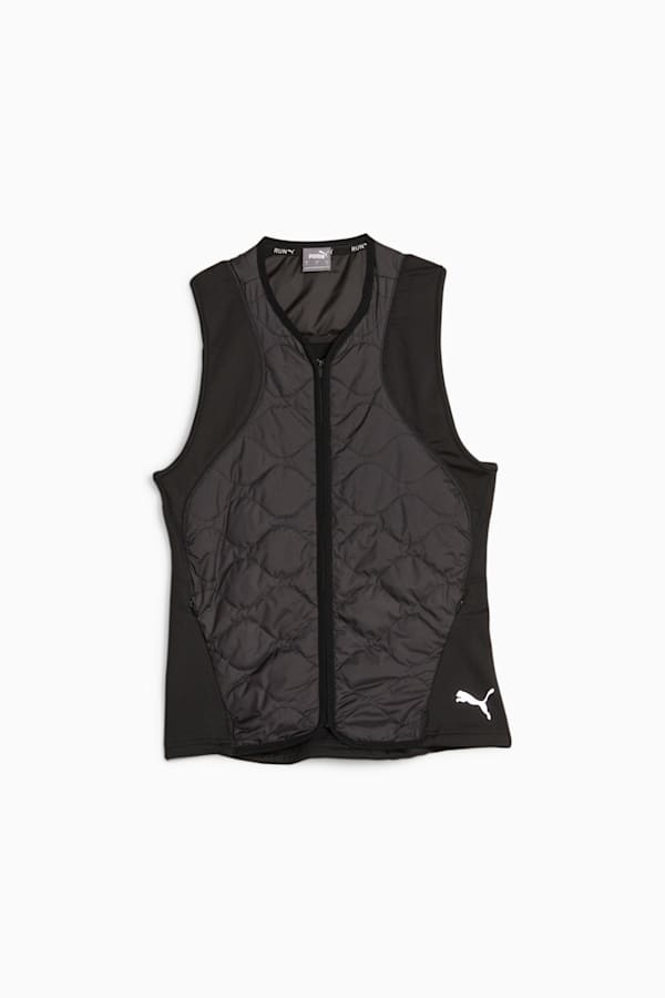 RUN CLOUDSPUN WRMLBL Padded Running Vest Women, PUMA Black, extralarge