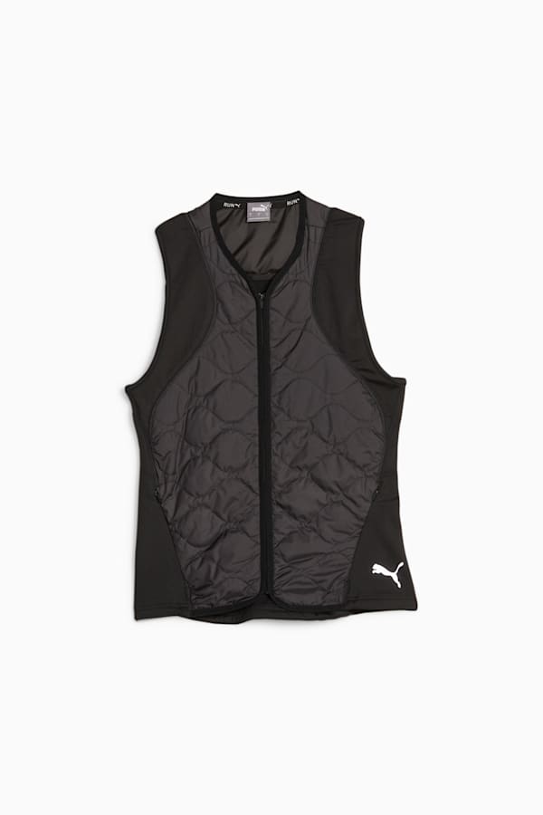 RUN CLOUDSPUN WRMLBL Women's Padded Running Vest, PUMA Black, extralarge