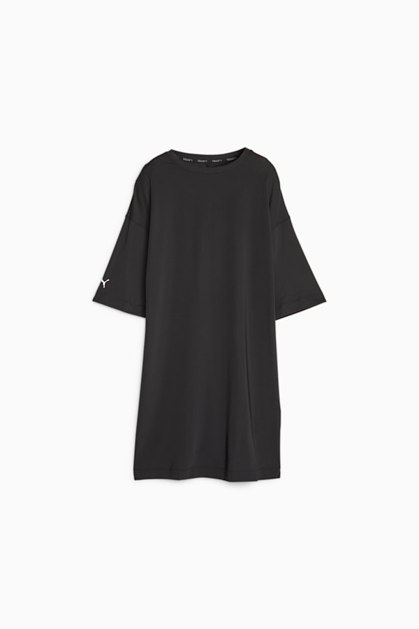 Modest Women's Oversized Training Tee, PUMA Black, extralarge