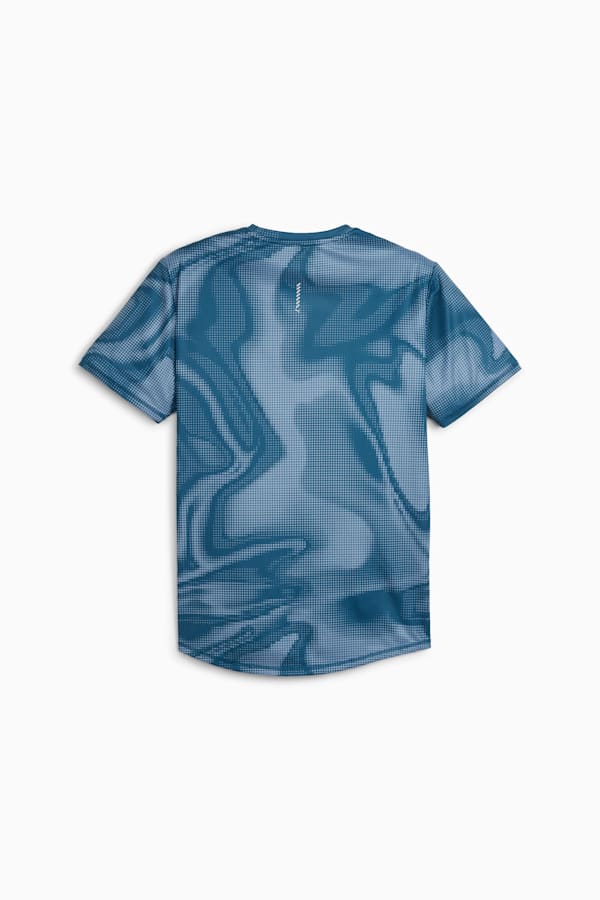 Run Favourite Men's Tee, Ocean Tropic-print, extralarge-GBR