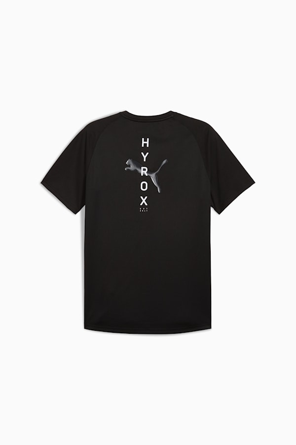 PUMA x HYROX Triblend Training Tee Men, PUMA Black, extralarge