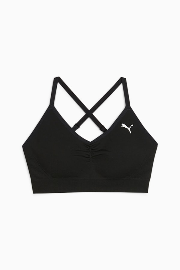 MOVE SHAPELUXE SEAMLESS BRA, PUMA Black, extralarge