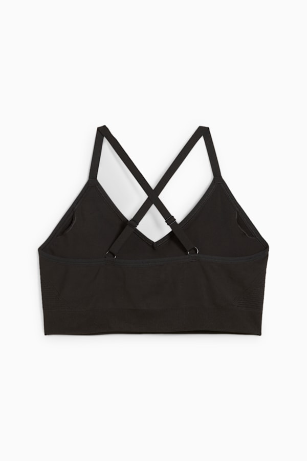 MOVE SHAPELUXE SEAMLESS BRA, PUMA Black-Vapor cat, extralarge