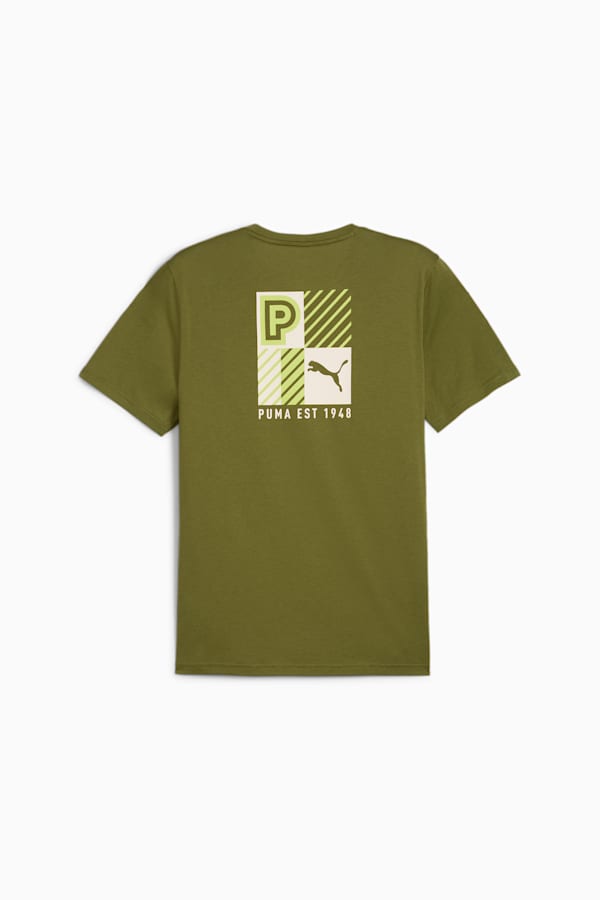 M Concept Men's Training Tee, Olive Green, extralarge-GBR