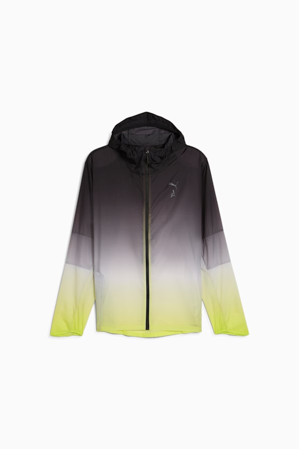 SEASONS Ultra Trail Men's Jacket, Lime Pow-fade print, extralarge