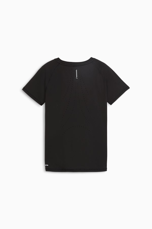 CLOUDSPUN Short Sleeve Running Tee Women, PUMA Black, extralarge