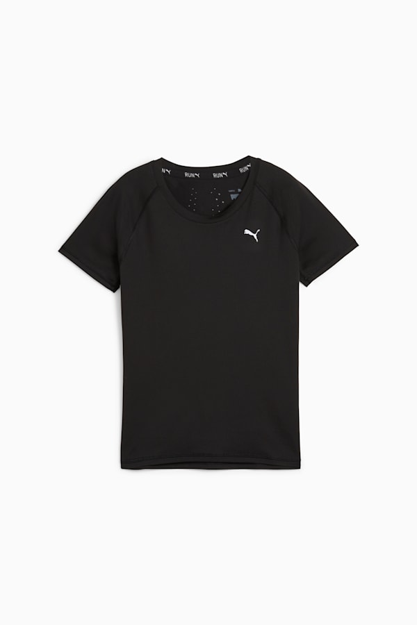 CLOUDSPUN Short Sleeve Running Tee Women, PUMA Black, extralarge