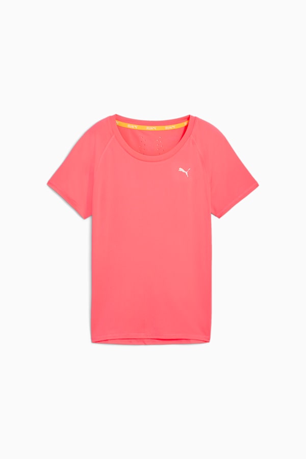 CLOUDSPUN Short Sleeve Running Tee Women, Sunset Glow, extralarge