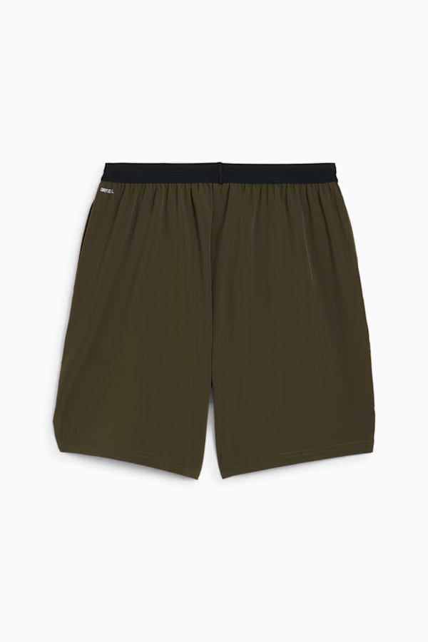 ENERGY 7-Stretch Woven Shorts Men, Dark Olive, extralarge-GBR