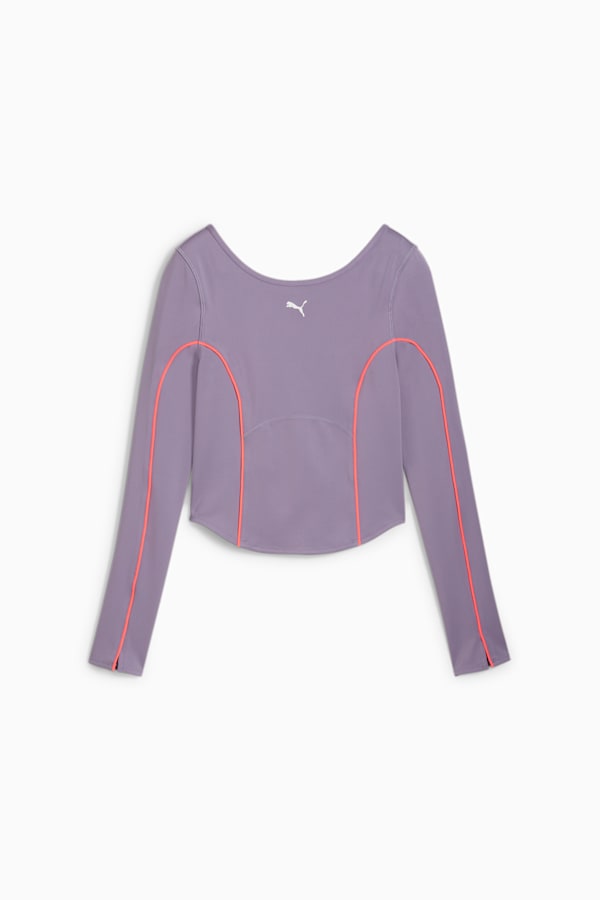 CLOUDSPUN Long Sleeve Top Women, Pale Plum, extralarge