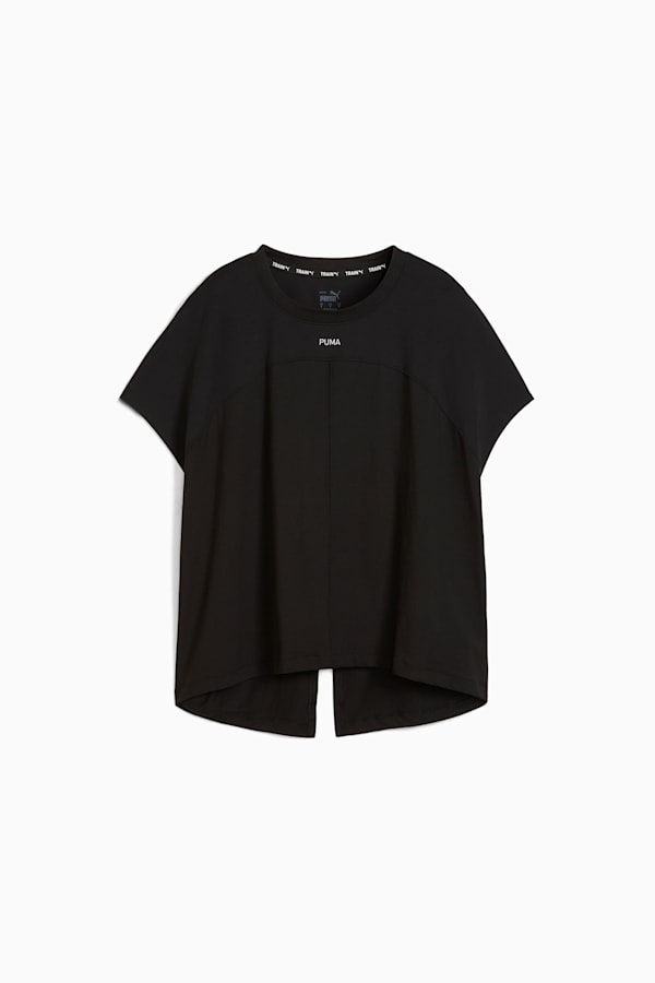 CLOUDSPUN Mix Tee Women, PUMA Black, extralarge