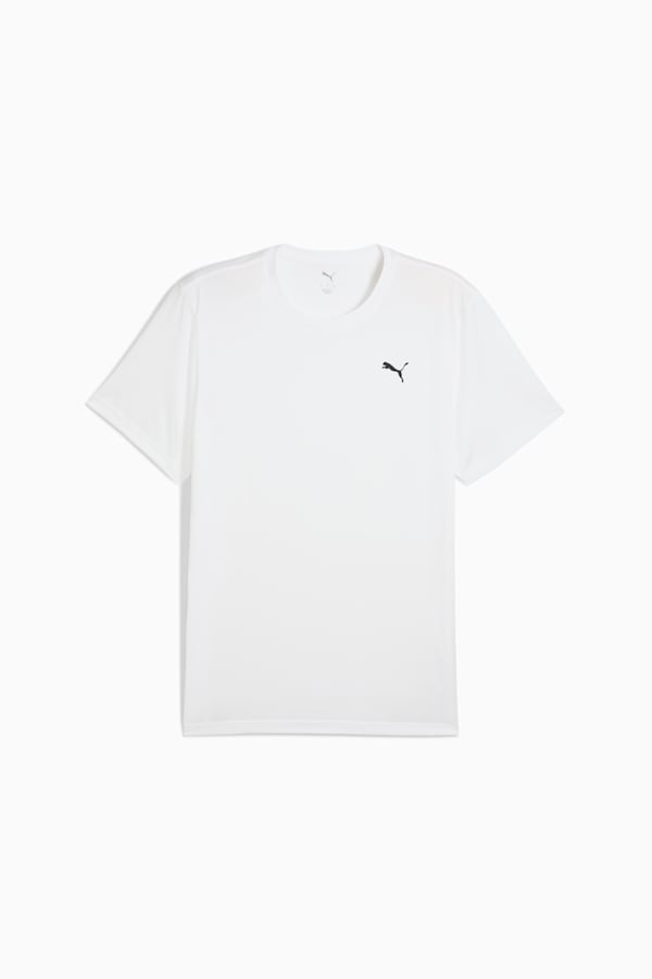 TAD ESSENTIALS Solid Cat Tee Men, PUMA White, extralarge