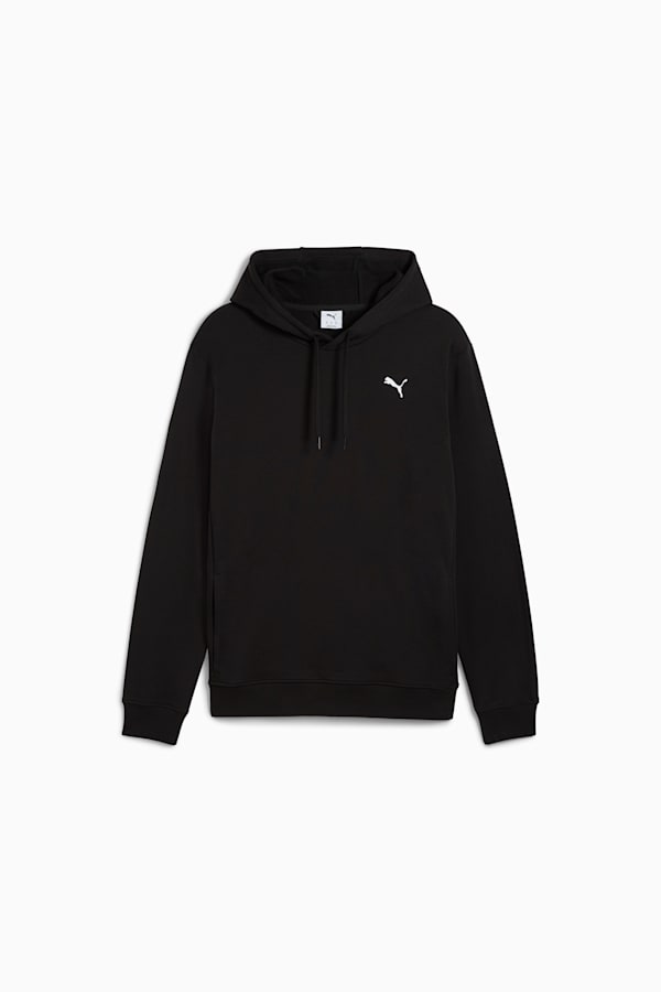 TAD ESSENTIALS French Terry Hoodie Men, PUMA Black, extralarge