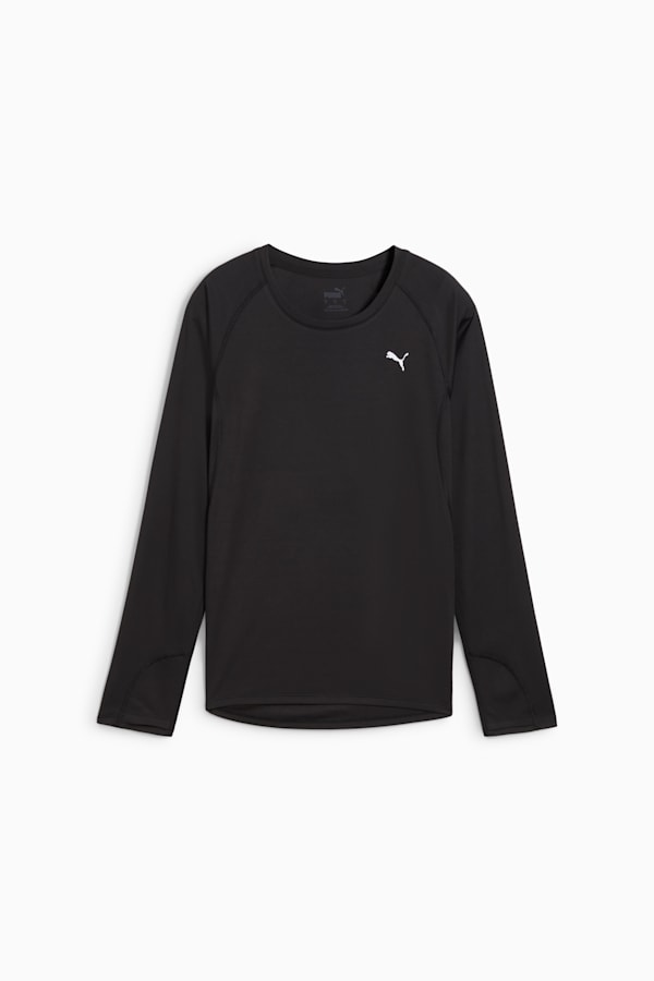 VELOCITY Long Sleeve Running Top Women, PUMA Black, extralarge
