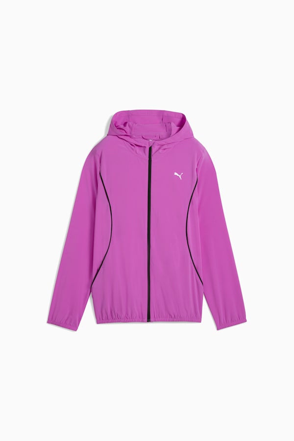 VELOCITY Woven Running Jacket Women, Wild Berry, extralarge-GBR
