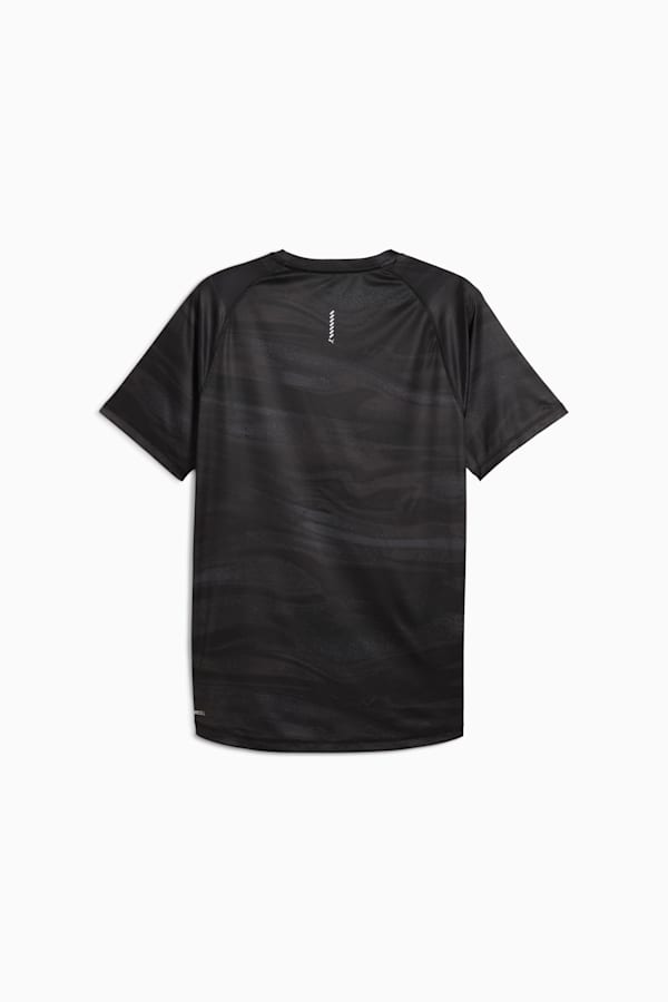VELOCITY All-Over Print Running Tee Men, PUMA Black, extralarge