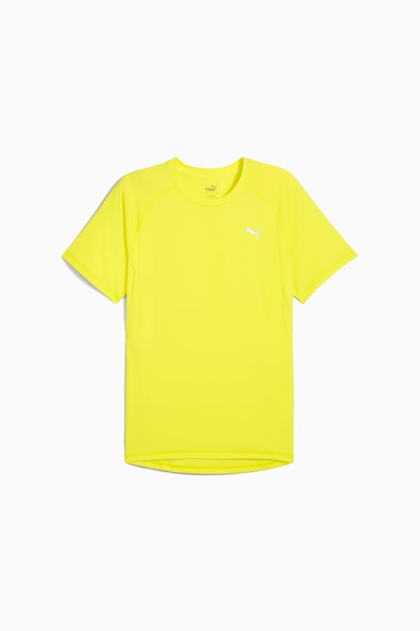 VELOCITY Running Tee Men, Lemon Sherbert, extralarge