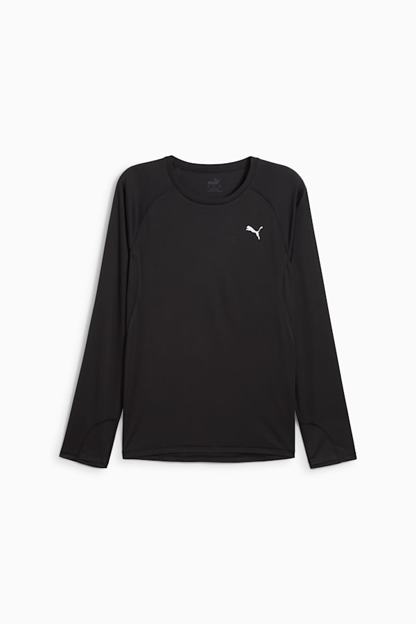 VELOCITY Long Sleeve Running Top Men, PUMA Black, extralarge