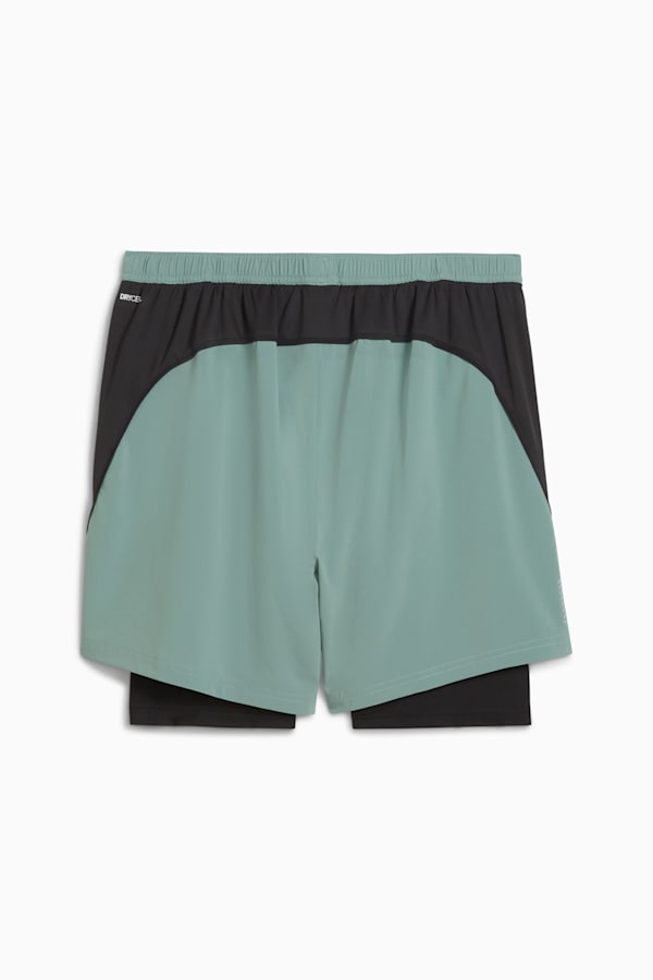VELOCITY 2-in-1 Running Shorts Men, Green Moon, extralarge-GBR